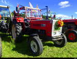 Rot Weisser Steyr 658 zu Besuch am Oldtimer Treffen in Lüterswil/SO am 31.08.2025
