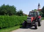 STEYR870, Baujahr 1970 hat 69PS und nimmt bei der Oldtimerrundfahrt in Reichersberg teil;090809