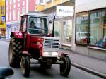 STEYR650 hat sich am regnerischem Samstag in das Stadgebiet von Ried i.I.