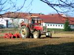 Steyr760 beim Bestellen eines Feldes; 080413