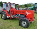 der Steyr  Lederhosenscania  besucht die Oldtimerausstellung 