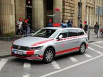 DB Notfallmanager VW Passat am 13.10.16 in Frankfurt am Main Hbf 