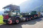 Ein MB Actros Sattelzug von D�rfliger am 27.6.26 beim Trucker Festival Interlaken.