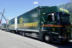 Ein Scania Hängerzug von Emil Egger am 26.6.22 beim Trucker Festival Interlaken.