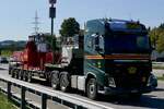Ein Volvo Schwertransporter von Emil Egger am 11.9.26 bei Grauholz.