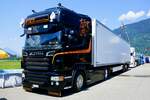 Ein Scania Sattelzug von F.