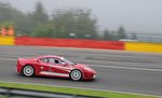 Mitzieher von Stefan Gosch, Ferrari F430 Challenge  Pirelli Ferrari formula classic ,im Programm des Youngtimer Festival Spa am 24 July 2016