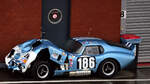 ein trauriger Anblick in der Box, SHELBY Cobra Daytona 1965 hat das Quallifying nicht überstanden, beim Spa Six Hours am 1.10.2022 bei Regen von der Haupttribün
