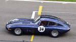Nr.34 JAGUAR E Type - 1965, ccm3800 Fahrer: KYVALOVA Katarina (SK) & CLUCAS Ben (UK), Spa Six Hours Endurance am 1.10.20 