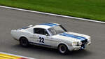 Nr.22,  FORD Shelby Mustang 350 GT, Bj 1965, ccm 4700 Fahrer: HAMUNEN Henry (FI) & LAINE Mika (FI), Spa Six Hours Endurance am 1.10.20