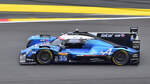 # 35, Oreca 07-Gibson LMP2, Alpine Elf Team, Fahrer: Andre Negrao / Memo Rojas / Olli Caldwell. FIA WORLD ENDURANCE CHAMPIONSHIP 2022 / 6 HOURS OF SPA-FRANCORCHAMPS 29.4.2023 das Vorbereitungs-Rennen für die 24h in Le Mans. Über den Winter hat das WEC-Komitee nochmals an der Leistungseinstufung für die LMP2-Klasse gearbeitet. Der Tank ist im Vergleich zum Vorjahr um zwei Liter geschrumpft, zudem wurden einige Parameter neu aufgenommen. Dazu gehören eine Maximaldrehzahl sowie ein Luftmengenbegrenzer mit 35 Millimeter Durchmesser.
Bob Einstellungen: Mindestgewicht: 950 kg, Tankgröße: 63 Liter, Restriktor: 1x 35,0 Millimeter, Max. Drehzahl: 8.000 U/min. (1. bis 5. Gang); 8.500 U/min. (6. Gang), Pflicht zum Le-Mans-Aerokit, Verbot von Diveplanes an der Front, Diffusorstreben um 50 Millimeter gekürzt, 10-Millimeter-Gurney am Heckflügel