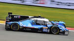 # 36, Oreca 07-Gibson LMP2, Alpine Elf Team, Fahrer: Matthieu Vaxivière & Julien Canal & Charles Milesi. FIA WORLD ENDURANCE CHAMPIONSHIP 2022 / 6 HOURS OF SPA-FRANCORCHAMPS 29.4.2023 das Vorbereitungs-Rennen für die 24h in Le Mans. Über den Winter hat das WEC-Komitee nochmals an der Leistungseinstufung für die LMP2-Klasse gearbeitet. Der Tank ist im Vergleich zum Vorjahr um zwei Liter geschrumpft, zudem wurden einige Parameter neu aufgenommen. Dazu gehören eine Maximaldrehzahl sowie ein Luftmengenbegrenzer mit 35 Millimeter Durchmesser. Bob Einstellungen: Mindestgewicht: 950 kg, Tankgröße: 63 Liter, Restriktor: 1x 35,0 Millimeter, Max. Drehzahl: 8.000 U/min. (1. bis 5. Gang); 8.500 U/min. (6. Gang), Pflicht zum Le-Mans-Aerokit, Verbot von Diveplanes an der Front, Diffusorstreben um 50 Millimeter gekürzt, 10-Millimeter-Gurney am Heckflügel