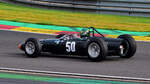 #50, (British Racing Motors) BRM P261-2 Bj. 1964, 1498 ccm Rear Engine, Fahrer:	BUHOFER Philipp (CHE). HGPCA ~ PRE ’66 GRAND PRIX CARS. Hier beim 6h Classic Rennen am 30.09.2023 Rahmenprogramm in Spa Francorchamps