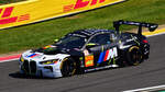 #46 - Team WRT - BMW M4 GT3 - Ahmad Al Harthy/ Valentino Rossi/ Maxime Martin. Neu in den Le Mans statt der sehr teuren GTE Fahrzeugen wird jetzt mit LMGT3 in einer extra für diese Serie abgestimmte Bob gefahren. FIA WEC 6h Spa Francorchamps 11.5.2024