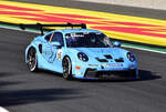 65 Kai Pfister, Porsche Sixt Carrera Cup Deutschland 2025, gefahren wird mit dem Porsche 911 Cup GT3 (Type 992), im Rahmenprogram am 10. Mai 2025, auf dem Circuit de Spa-Francorchamps
