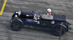 Bentley 4½ Liter, hinter dem Sicherheitszaun beim Pre War Sports Cars Rennen, Spa Six Houers am 1.10.2022.