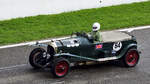 Vintage-Sportwagen von Bentley aus den 1920er-Jahren. Pre War Sports Cars Rennen, Spa Six Houers am 1.10.2022.