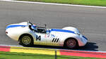 #14, LISTER Jaguar Knobbly, Historic Championship´65  auf dem Circuit de Spa-Francorchamps, Rahmenprogramm der Spa 6h Classic 2026. Aufnahme am 27.9.2026 