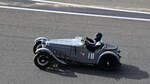 #18, FRAZER NASH  TT Rep  Bj.:1933, im Jenks Trophy Rennen (Frazer Nash Car Club), ein historisches Automobilrennen f�r Vorkriegsfahrzeuge des britischen Herstellers Frazer Nash auf dem  Circuit de Spa-Francorchamps, Rahmenprogramm der Spa 6h Classic 2026. Aufnahme am 27.9.2026 von der neuen gro�en Trib�ne mit guter Sicht �ber: Raidillion, Eau Rouge und die Einfahrt der Boxengasse