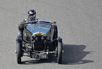 #19, FRAZER NASH Super Sports,  Bj.:1930, im Jenks Trophy Rennen (Frazer Nash Car Club), ein historisches Automobilrennen f�r Vorkriegsfahrzeuge des britischen Herstellers Frazer Nash auf dem  Circuit de Spa-Francorchamps, Rahmenprogramm der Spa 6h Classic 2026. Aufnahme am 27.9.2026 von der neuen gro�en Trib�ne mit guter Sicht �ber: Raidillion, Eau Rouge und die Einfahrt der Boxengasse