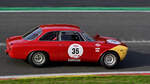 #35, Alfa Romeo Giulia Sprint GTA, im Alfa Revival Cup 2026 ist eine italienische Rennserie f�r historische Alfa Romeo GT- und Tourenwagen (Baujahre 1947 bis 1981), Rahmenprogramm der Spa Six Hours Classic, am 27.09.2026