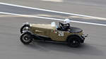 #26, FRAZER NASH  Super Sports, von 1928, im Jenks Trophy Rennen (Frazer Nash Car Club), ein historisches Automobilrennen f�r Vorkriegsfahrzeuge des britischen Herstellers Frazer Nash auf dem  Circuit de Spa-Francorchamps, Rahmenprogramm der Spa 6h Classic 2026. Aufnahme am 27.9.2026 von der neuen gro�en Trib�ne mit guter Sicht �ber: Raidillion, Eau Rouge und die Einfahrt der Boxengasse.