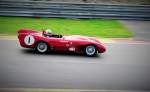 Lotus MK 10 Bauj. 1955, bei der Woodcote Trophy & Stirling Moss Trophy, am 20.Sep.2014 in Spa Francorchamps. 