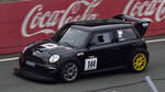 144 Dirk Lauth im MINI R56 Batman, Cup und Tourenwagen Trophy, Historic Grand Prix Zolder am 19.7.2025