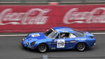 Mitzieher, 110 Frank Fiedler im Renault-Alpine A110, Kampf der Zwerge, beim Historic Grand Prix Zolder am 19.7.2025