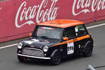  296 Bertrand Desmaison im Rover Mini Cooper SPI, Kampf der Zwerge, beim Historic Grand Prix Zolder am 19.7.2025
