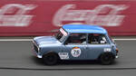 Mitzieher des  Rover Mini, Fahrer: Christophe Bernard, 1300 European Touring Car Challenge beim Historic Grand Prix Zolder 19.7.2025