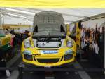 Porsche 911 GT3 Cup vom Team Project 1 am 03.05.15 auf den Hockenheimring