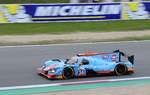 34 Tockwith Motorsports Ligier JS P217 LMP2 in Gulf-Lackierung Fahrzeug der Fahrer: Nigel Moore & Philip Hanson.