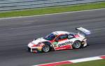 #99 Porsche 911 GT3 R, R.Renauer & S.Müller vom Team Precote Herberth Motorsportt, Samstagsrennen auf dem Nürburgring, ADAC GT Masters am 5.8.2017