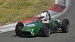 #132, Colin Nursey, Großbritannien im Lotus 18, ccm 1098 Bj:1960, FIA-Lurani Trophy für Formel Junior Fahrzeuge im Prorgamm 46.