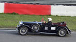 Alvis Speed 20 (1934),beim 47. AvD - Oldtimer Grand Prix, 9.-11. August 2019 / Nürburgring, Rennen 13 Vintage Sports Car Trophy. Aufnahme 10.8.2019 von einer Zuschauer- Tribühne