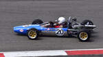 20 Pygm�e , Formel 3 Wagen, Fahrer: Gregory Bersihand, HISTORIC F3 1000 CC EUROPEAN TROPHY
Die Historic F3 1000 cc European Trophy steht f�r einen kompromisslosen, puristischen Ansatz im historischen Formelsport. Gefahren wird mit originalgetreu aufgebauten Fahrzeugen, die vollst�ndig auf moderne Aerodynamik oder elektronische Assistenzsysteme verzichten. Damit entsteht ein unverf�lschtes Fahrerlebnis, das die technische Einfachheit und den Charakter des Formel-Rennsports der 1960er Jahre bewahrt. N�rburgring 13.06.2026
