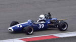 39 Brabham BT21, Formel 3 Wagen, Fahrer:  Austin Widmer, HISTORIC F3 1000 CC EUROPEAN TROPHY
Die Historic F3 1000 cc European Trophy steht f�r einen kompromisslosen, puristischen Ansatz im historischen Formelsport. Gefahren wird mit originalgetreu aufgebauten Fahrzeugen, die vollst�ndig auf moderne Aerodynamik oder elektronische Assistenzsysteme verzichten. Damit entsteht ein unverf�lschtes Fahrerlebnis, das die technische Einfachheit und den Charakter des Formel-Rennsports der 1960er Jahre bewahrt. 13.6.26 N�rburgring