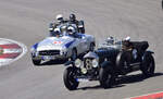  Bentley 4,5 Liter Le Mans von 1935 vor Mercedes und einen Reily,  Vintage Elefantenrennen im Rahmen N�rburgring Classic, 13.06.2026