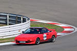  Toyota MR2, Bj.:1989, bei den GLP Track Masters am 13.6.2026,  eine sportliche Gleichm��igkeitspr�fung (GLP) f�r Oldtimer und Youngtimer  im Rahmen der N�rburgring Classic.