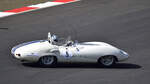  Lister Jaguar Costin (1965), Historic Championship`65, gefahren werden Sprintrennen mit einer Renndauer von 2 x 30 Minuten bis 2 x 40 Minuten (je Veranstaltung).