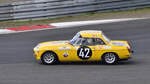 MG B, Historic Championship`65, gefahren werden Sprintrennen mit einer Renndauer von 2 x 30 Minuten bis 2 x 40 Minuten (je Veranstaltung).