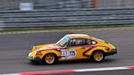Mitzieher, Porsche 911 S/R, Historic Championship’ 81 (vormals HEC/HTGT) ist die �lteste, historische Rennserie in Deutschland. Zugelassen sind Touren- und GT-Fahrzeuge bis Baujahr 1981 und Rennsportfahrzeuge bis Baujahr 1971.
Aufnahmen vom: N ...