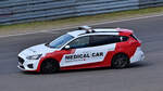 Ford Focus  Medical Car  des N�rburgring, das vom DRK-Kreisverband Ahrweiler e.V., Youngtimer Trophy, auch nach 30 Jahren ist die Faszination und  Leidenschaft f�r die Youngtimer Trophy sehr gro�. Gestartet wir normalerweise in 2 Grupp3n Rennen Grid 1 & Grid 2 .  Die Fans erleben hier eine einmalige Bandbreite des Motorsports der 70er und 80er Jahre.
https://www.youngtimertrophy.de/
Aufnahmen vom: N�rburgring Classic am 13.06.2026, aus den Zuschauer Bereichen