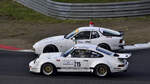 215 Hans J�rgen Erdbr�gger im  Porsche Carrera RS, beim �berholen der 466  Porsche 944 Turbo Cup, Youngtimer Trophy - Grid 2, nach 30 Jahren ist die Faszination und Leidenschaft f�r die Youngtimer