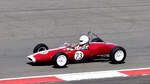  73 Lotus 22, Lurani Trophy/Formula Junior die Rennwagen der Einsteigerformel von 1950er /1960er Jahre, Aufnahmen am 13.06.2026 von den Trib�nen des N�rburgring