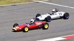 194 und 79  Lotus 22, Lurani Trophy/Formula Junior die Rennwagen der Einsteigerformel von 1950er /1960er Jahre, Aufnahmen am 13.06.2026 von den Trib�nen des N�rburgring 