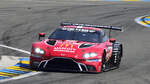 55 LMGTE - Am, Aston Martin Vantage AMR, GMB Motorsport, Fahrer: Gustav Dahlmann Birch,	 Marco Sørensen	& Jens Møller. Aufnahme Freies Training am 7.6.23 // 91. 24-Stunden-Rennen von Le Mans, der 91e Grand Prix d’Endurance les 24 Heures du Mans, auch 24 Heures du Mans. Das letzte 24h für die LMGTE Klasse in Le Mans ab 2024 soll diese Klasse durch LMGT3 ersetzt werden