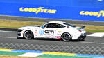Nr.:63, Ford Mustang Dark Horse R-Rennwagen, starteten zur Mustang Challenge, im Rahmenprogramm der 24h Le Mans 2025, hier im Training am 11.6.2025