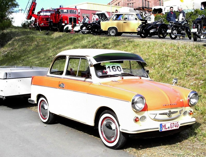 Trabant 500 beim IFA-Oldtimertreffen 2007 in Werdau.